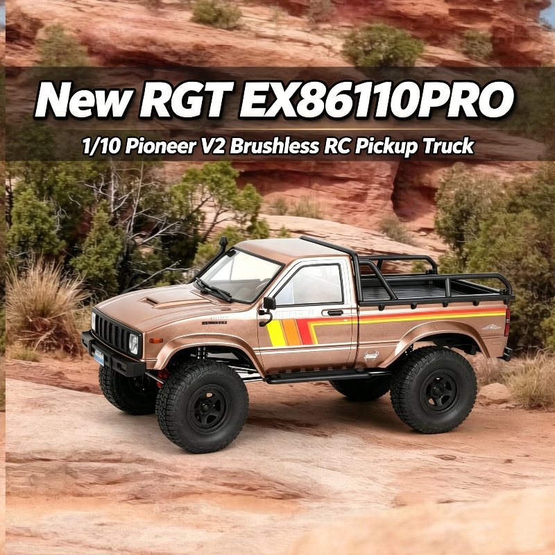 Rc Hobby Dump Truck - New RGT EX86110PRO Pioneer 1/10 Simulated