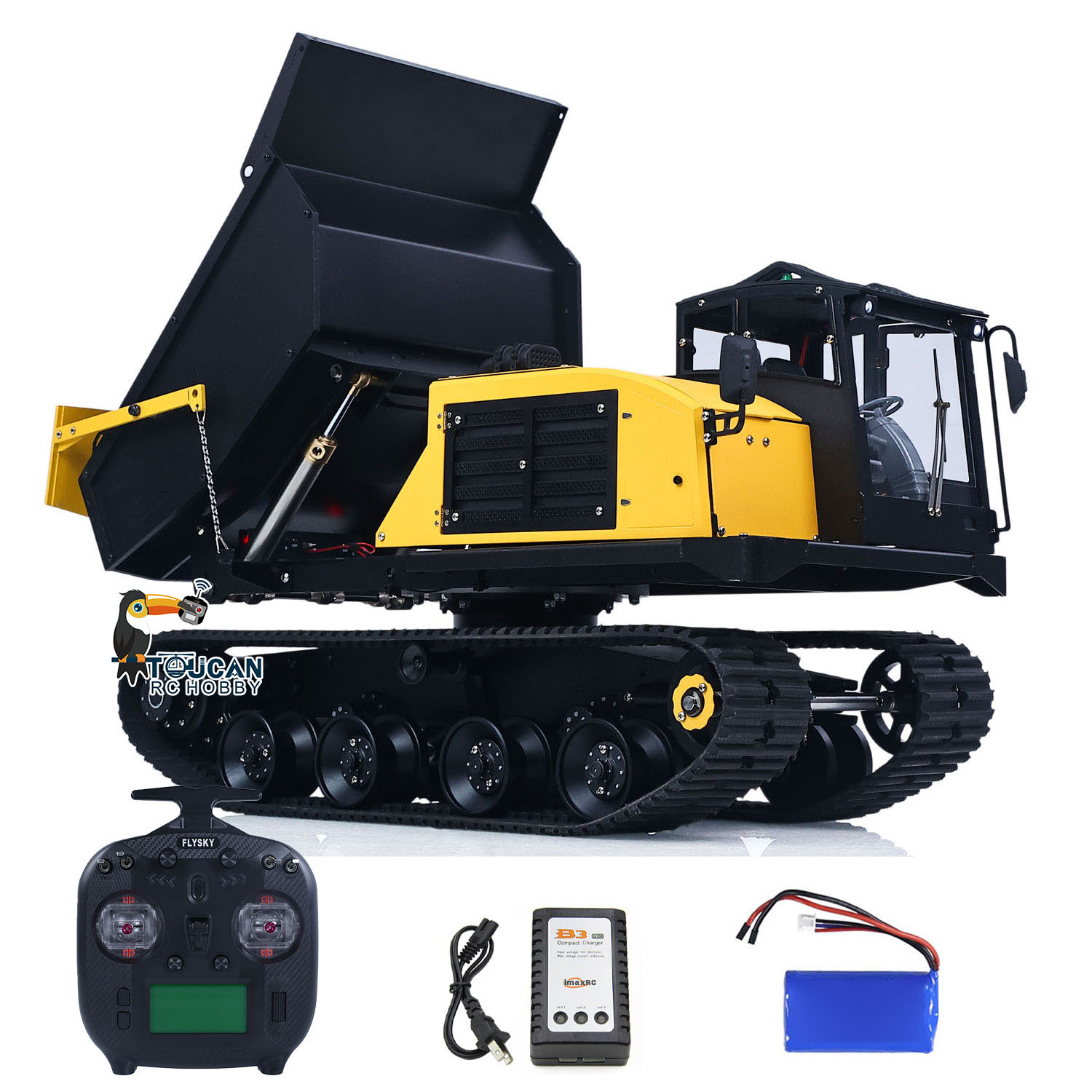 T14R WKLC 1/14 Metal Hydraulic - đánh giá và giá Rc Hobby Dump Truck