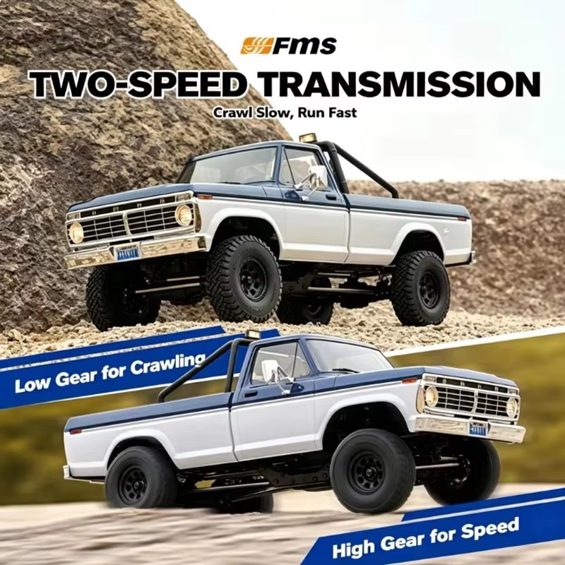 FMS 1:18 FCX18 II F‑100 Brushe - đánh giá và giá Rc Hobby Dump Truck