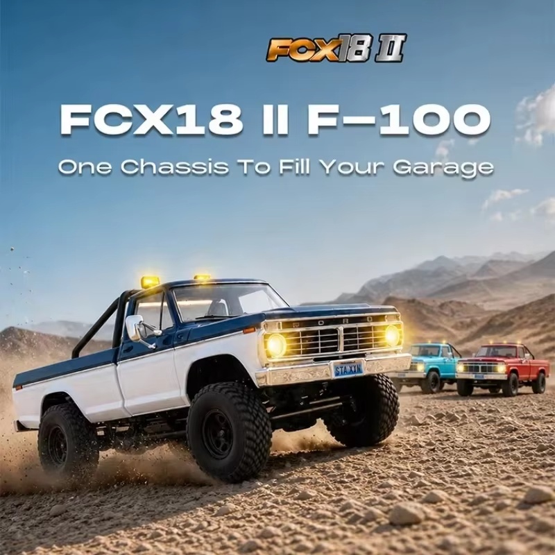 FMS 1:18 FCX18 II F‑100 Brushe - đánh giá và giá Rc Hobby Dump Truck