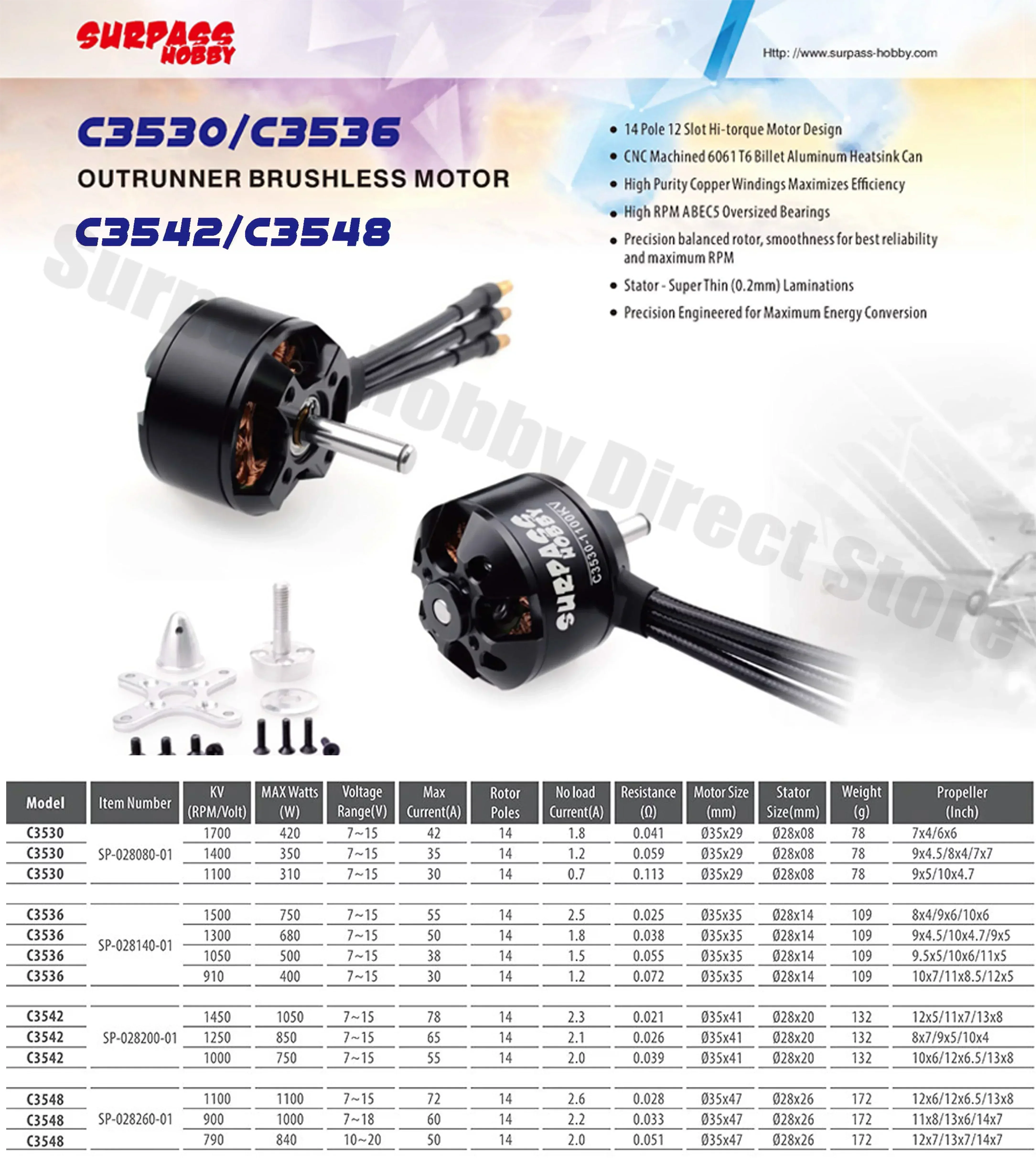 Surpass Hobby 2822 2830 3530 3 - đánh giá và giá Hobby Rc Quadcopters & Multirotors