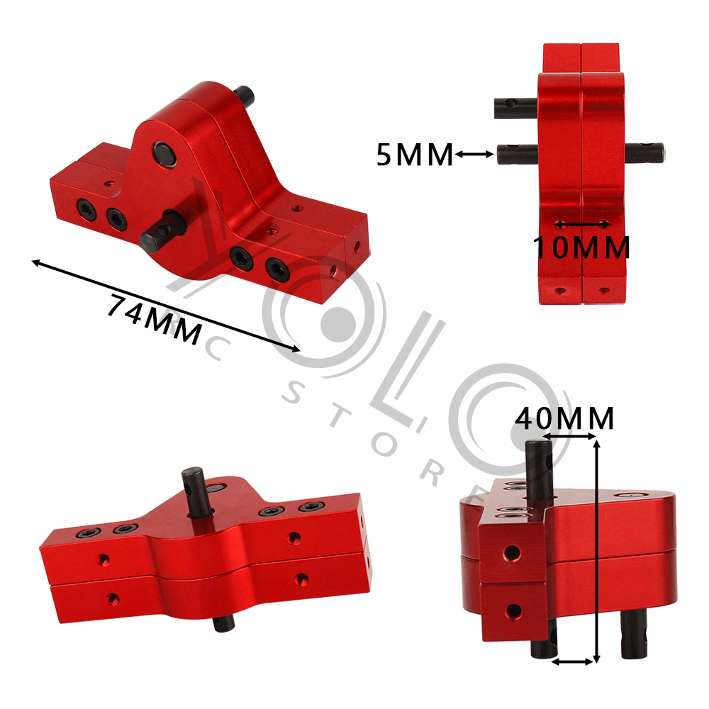 Aluminum 1pc D90 Transfer Case - đánh giá và giá Hobby Zone Rc