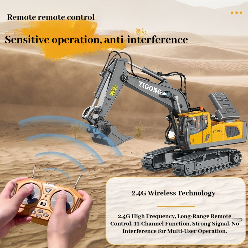 YIGONG Alloy Remote Control En - đánh giá và giá Rc Hobby Dump Truck