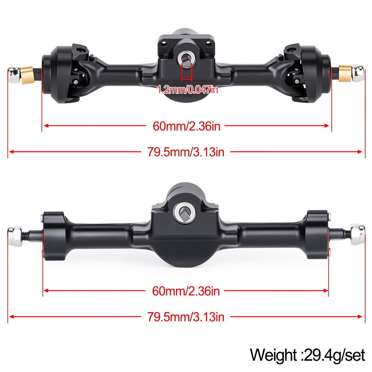 Aluminum Alloy Complete Front  - đánh giá và giá Hobby Zone Rc